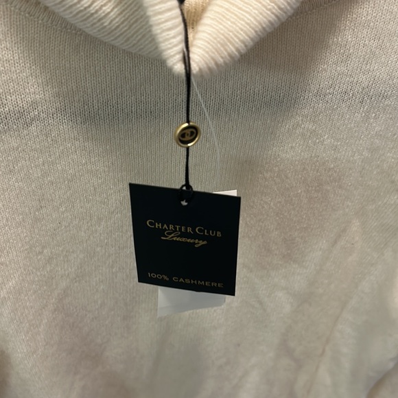 New : Charter club Cashmere 100% - Picture 4 of 4